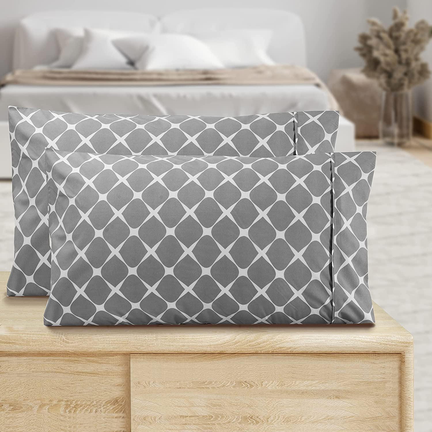 Set of 2 Bloomingdale Pattern - Pillowcases