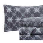 4-Piece Holiday Christmas Velvet Plush Flannel Sheet Set