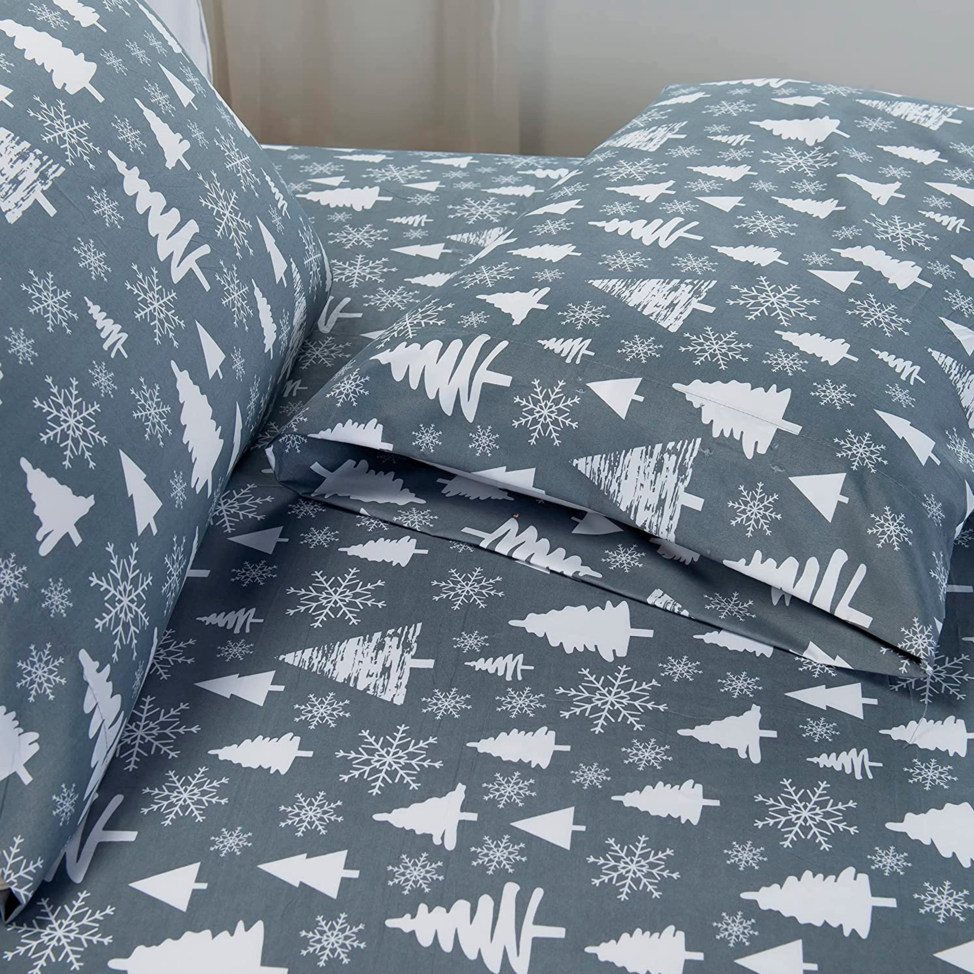 6-Piece Christmas & Holiday Sheet Set - Soft as a Hotel Premium Quality