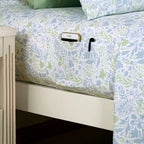 6-Piece Floral and Stripe Pattern Sheet Set - Soft as a Hotel Premium Quality Bedding