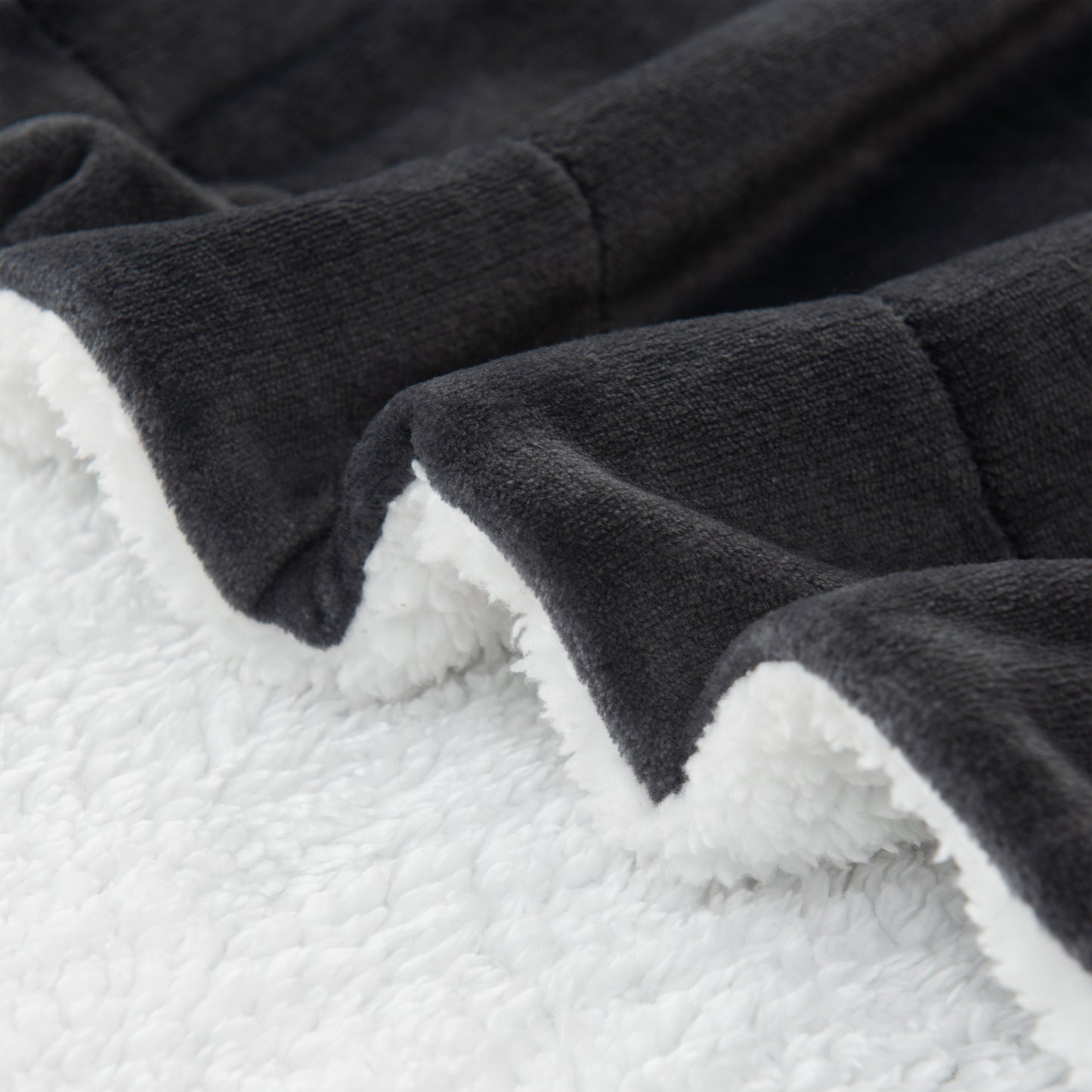Elegant Comfort Ombre Printed - Sherpa Backed Plush Throw Blankets - 50 x 60 inches
