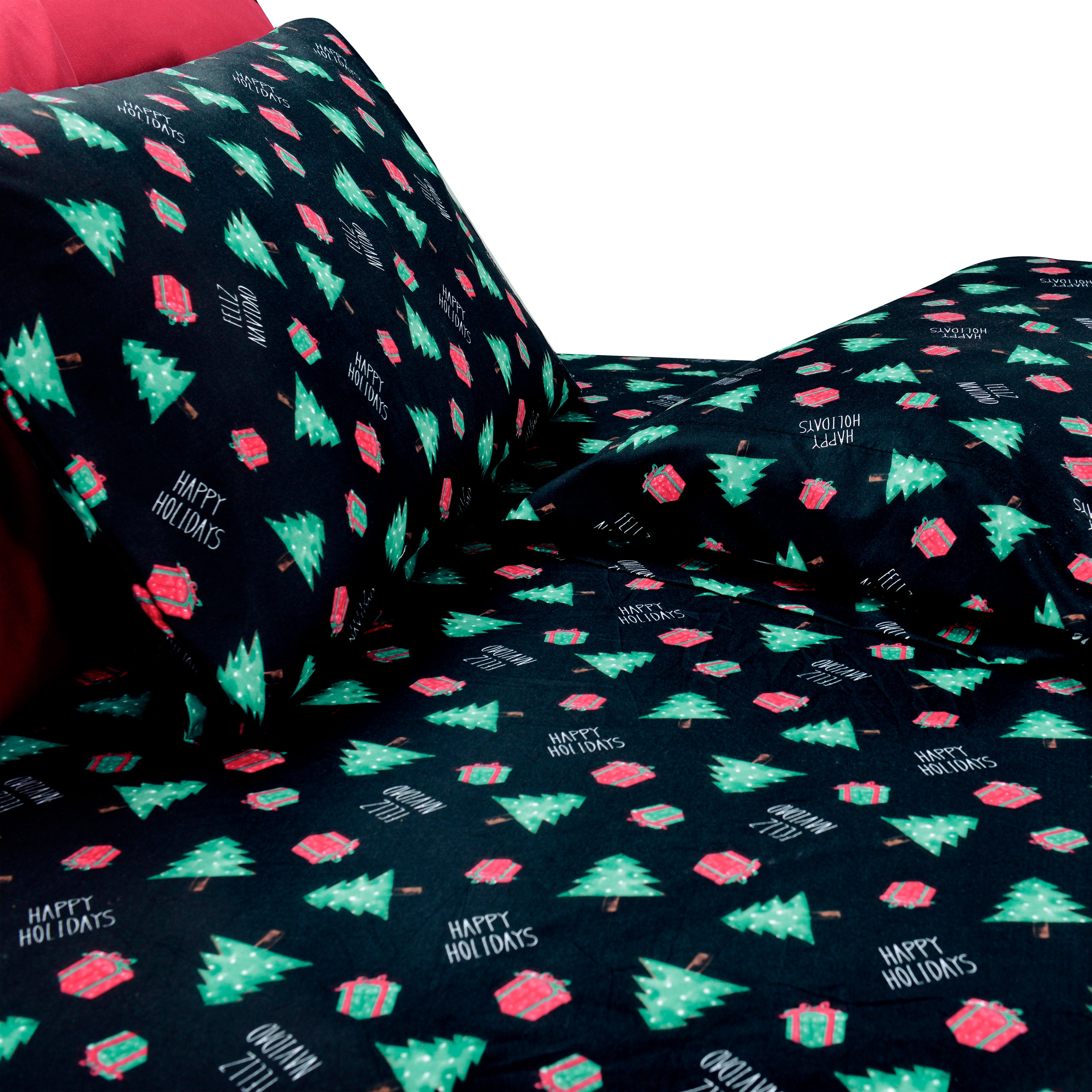 6-Piece Christmas & Holiday Sheet Set - Soft as a Hotel Premium Quality