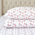 4-Piece Holiday Cotton Flannel Sheet Set - 100% Turkish Cotton