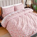 4-Piece Holiday Cotton Flannel Sheet Set - 100% Turkish Cotton