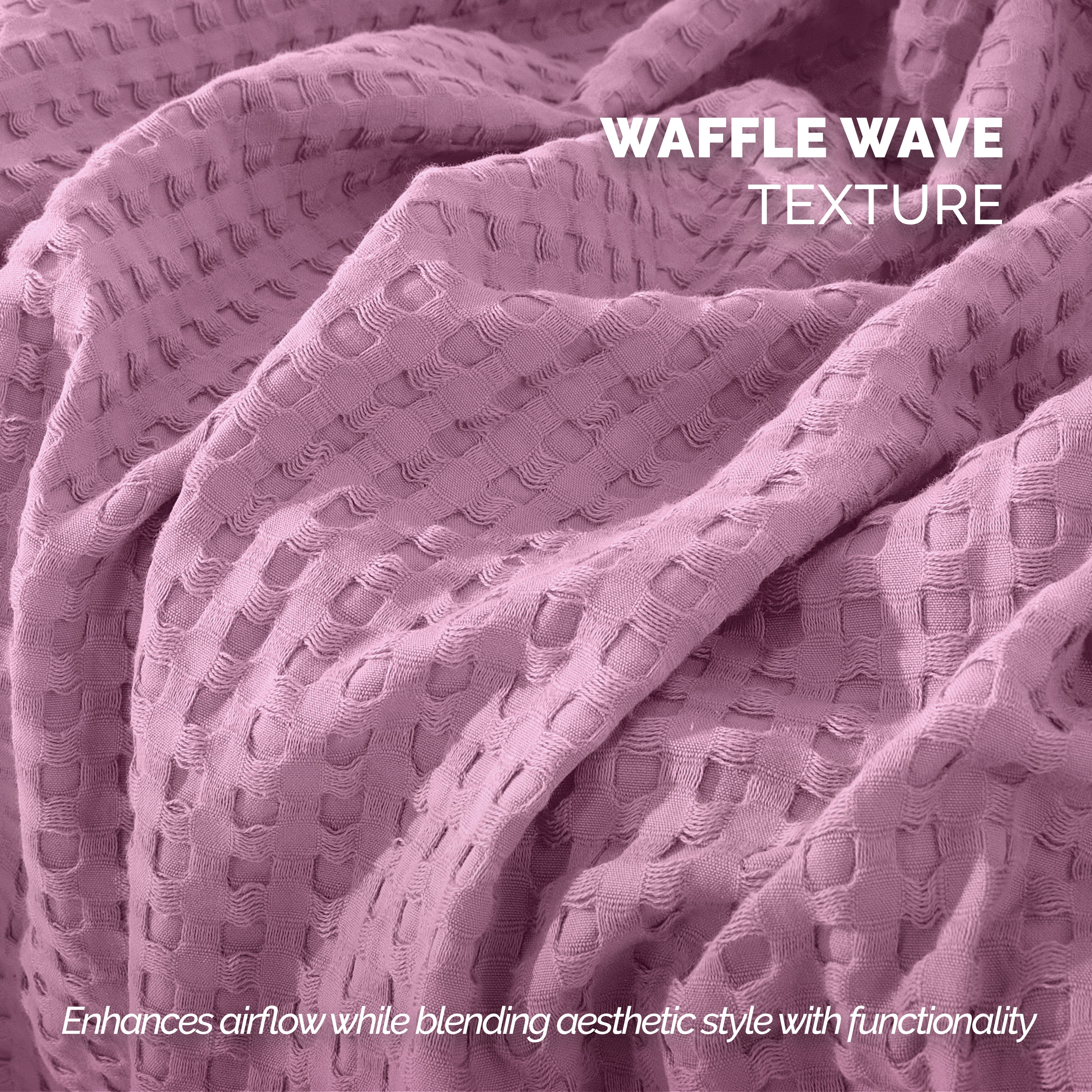 Cotton Waffle Blanket