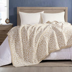 50" x 70"  Ultra Soft Checkered Knitted Throw Blanket