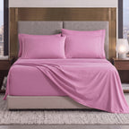 Extra deep Pocket 3 Line Embroidery, 6-Piece Sheet Set
