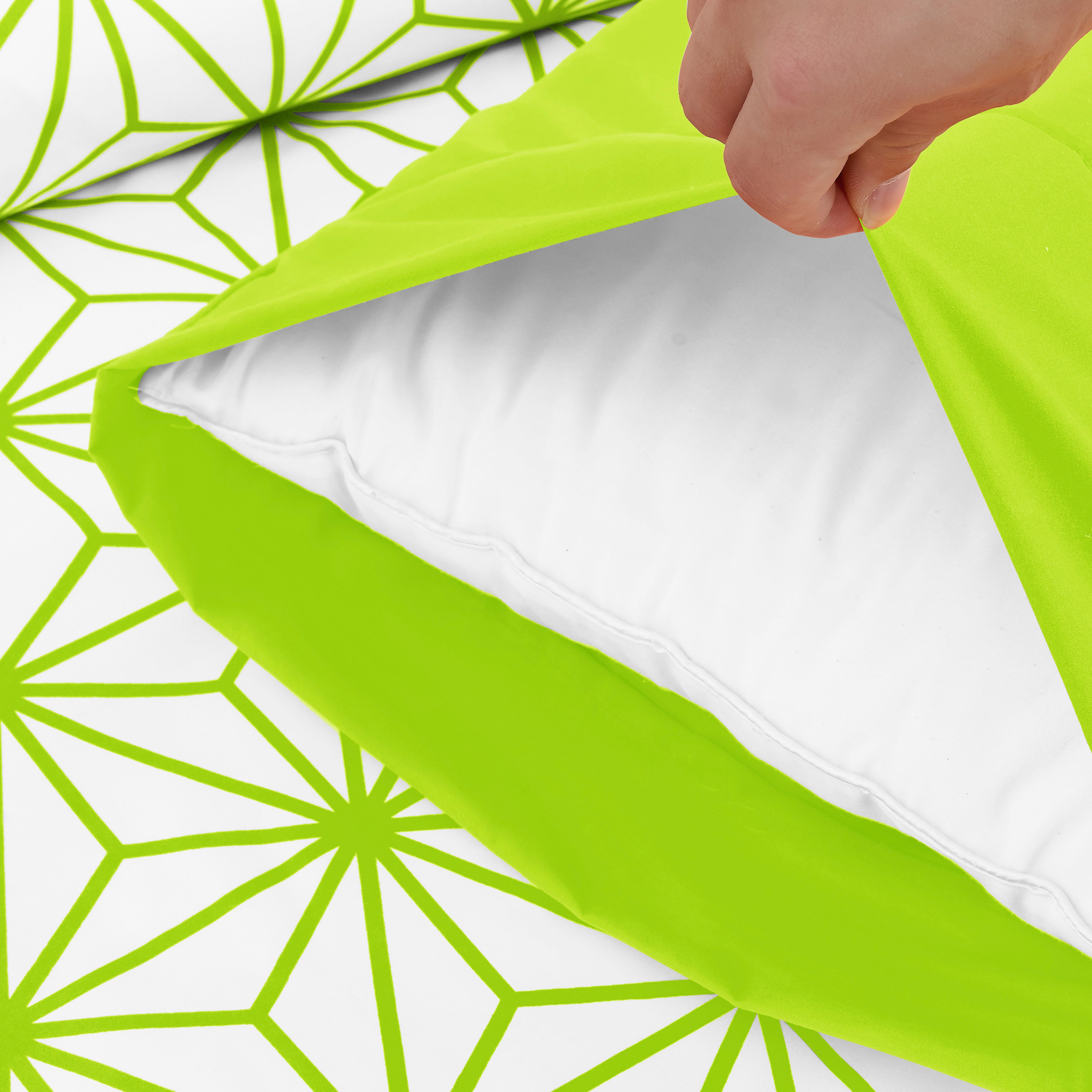 6-Piece Cube Bed Sheet Set  - Geometric Pattern - Soft as a Hotel Premium Quality
