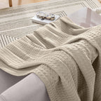 Cotton Waffle Blanket