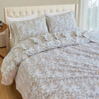 4-Piece Holiday Cotton Flannel Sheet Set - 100% Turkish Cotton