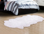 5'x 8' Feet Faux Fur Area Rug
