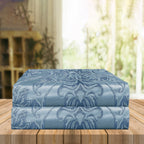 Set of 2 Penelope Jacquard Look Curtain Panels - 54" W x 84" L