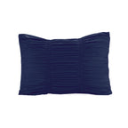 10-Piece Pleated Comforter Set - Includes 4-Piece Sheet Set with Double Sided Storage Pockets