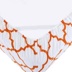 6-Piece Moroccan Trellis Printed Pattern - Soft as a Hotel Premium Quality