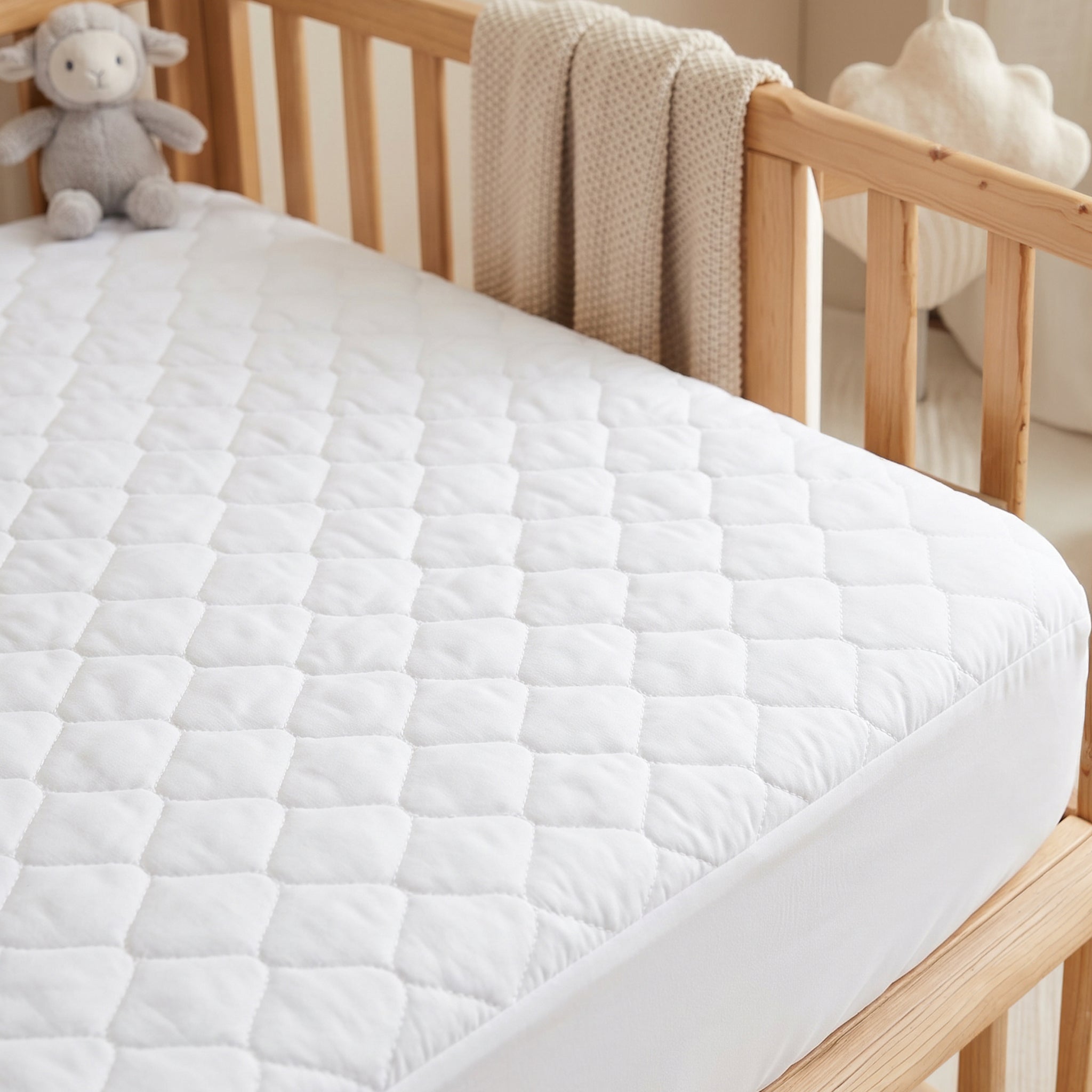 Crib/Toddler Waterproof Mattress Protector Pad