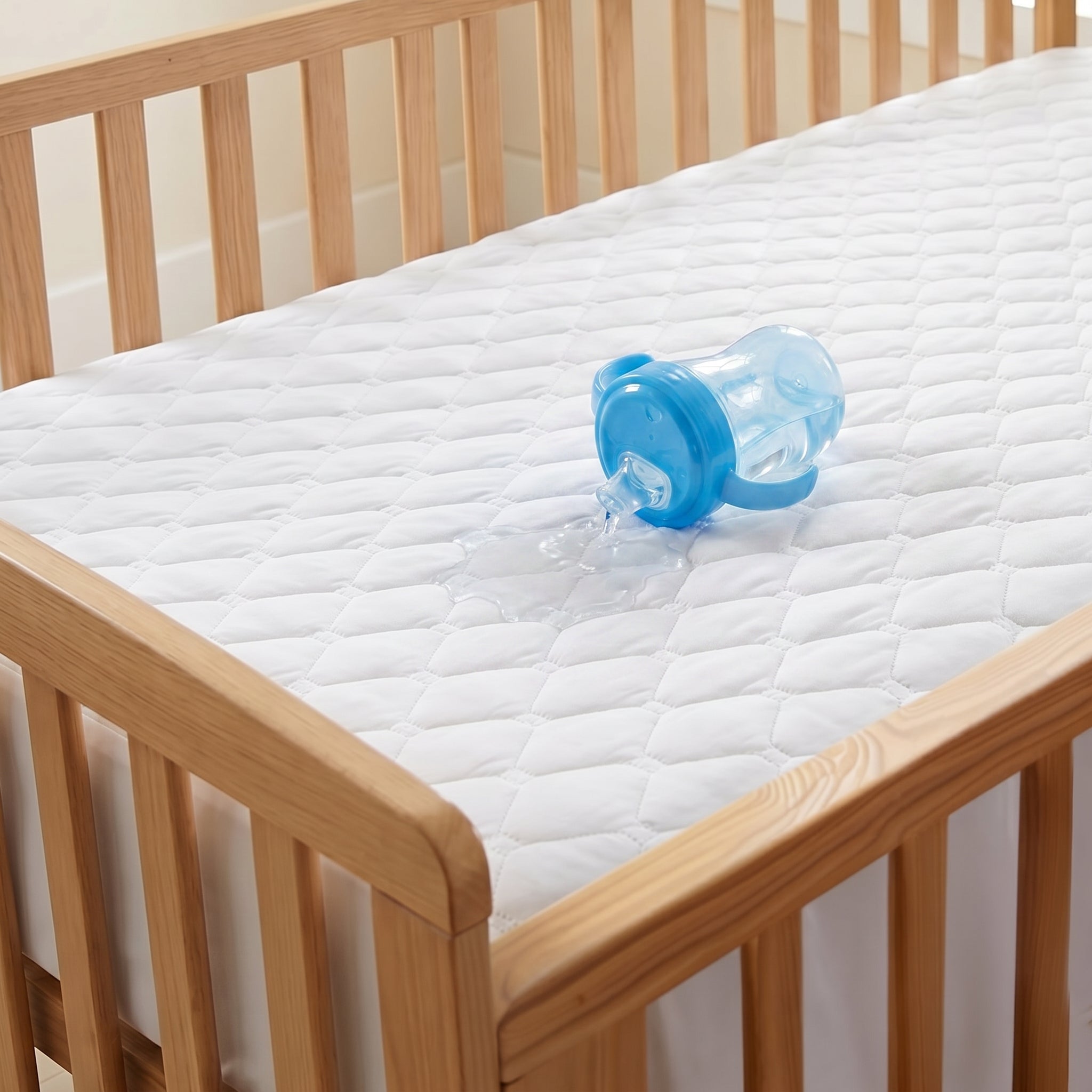 Crib/Toddler Waterproof Mattress Protector Pad