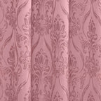 Set of 2 Penelope Jacquard Look Curtain Panels - 54" W x 84" L
