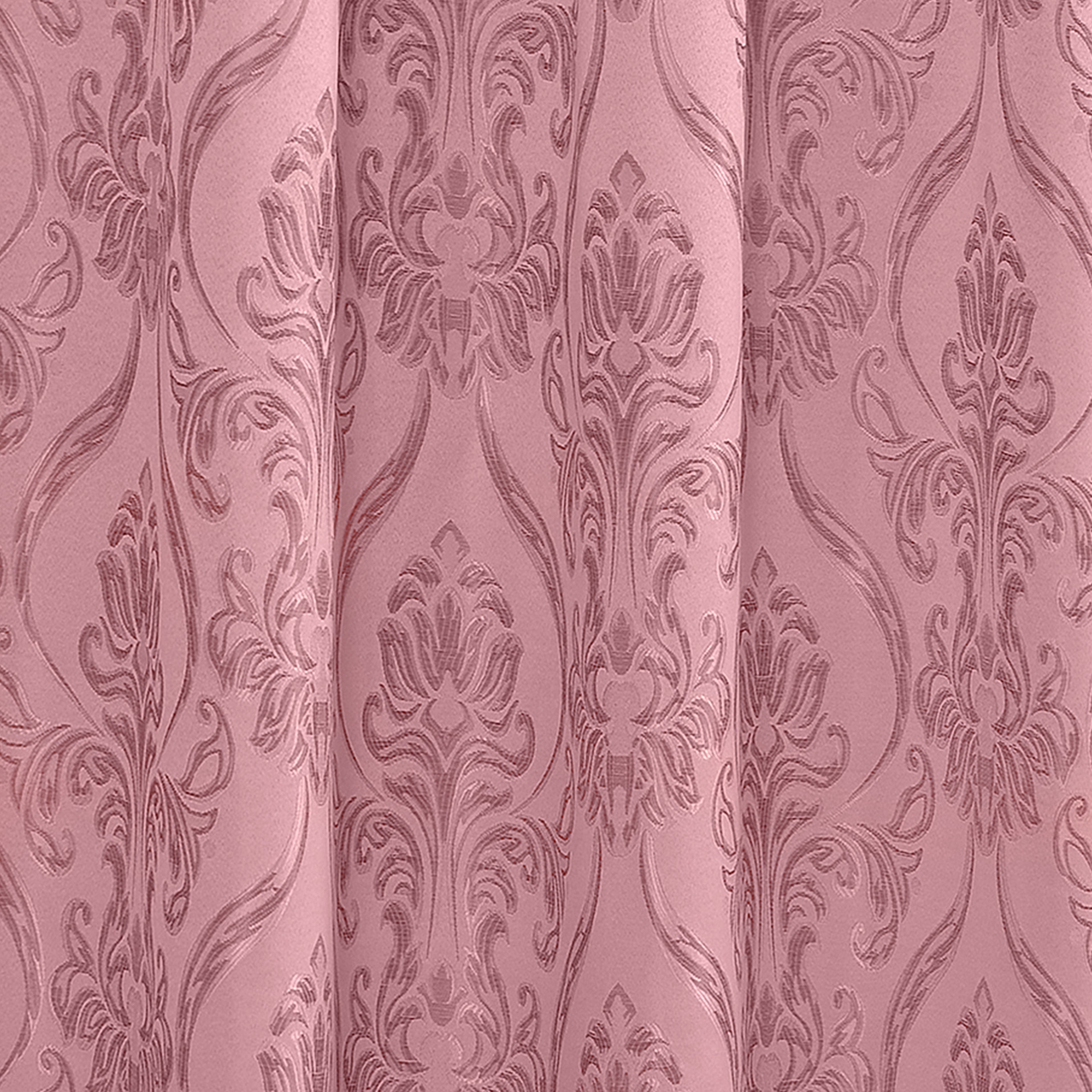 Set of 2 Penelope Jacquard Look Curtain Panels - 54" W x 84" L