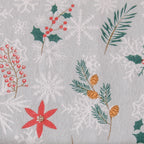 4-Piece Holiday Cotton Flannel Sheet Set - 100% Turkish Cotton