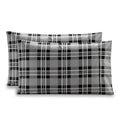 Plaid Printed - Set of 2 Pillowcases