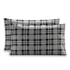 Plaid Printed - Set of 2 Pillowcases
