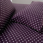 6-Piece Polka Dot Printed Sheet Set - Soft as a Hotel Premium Quality