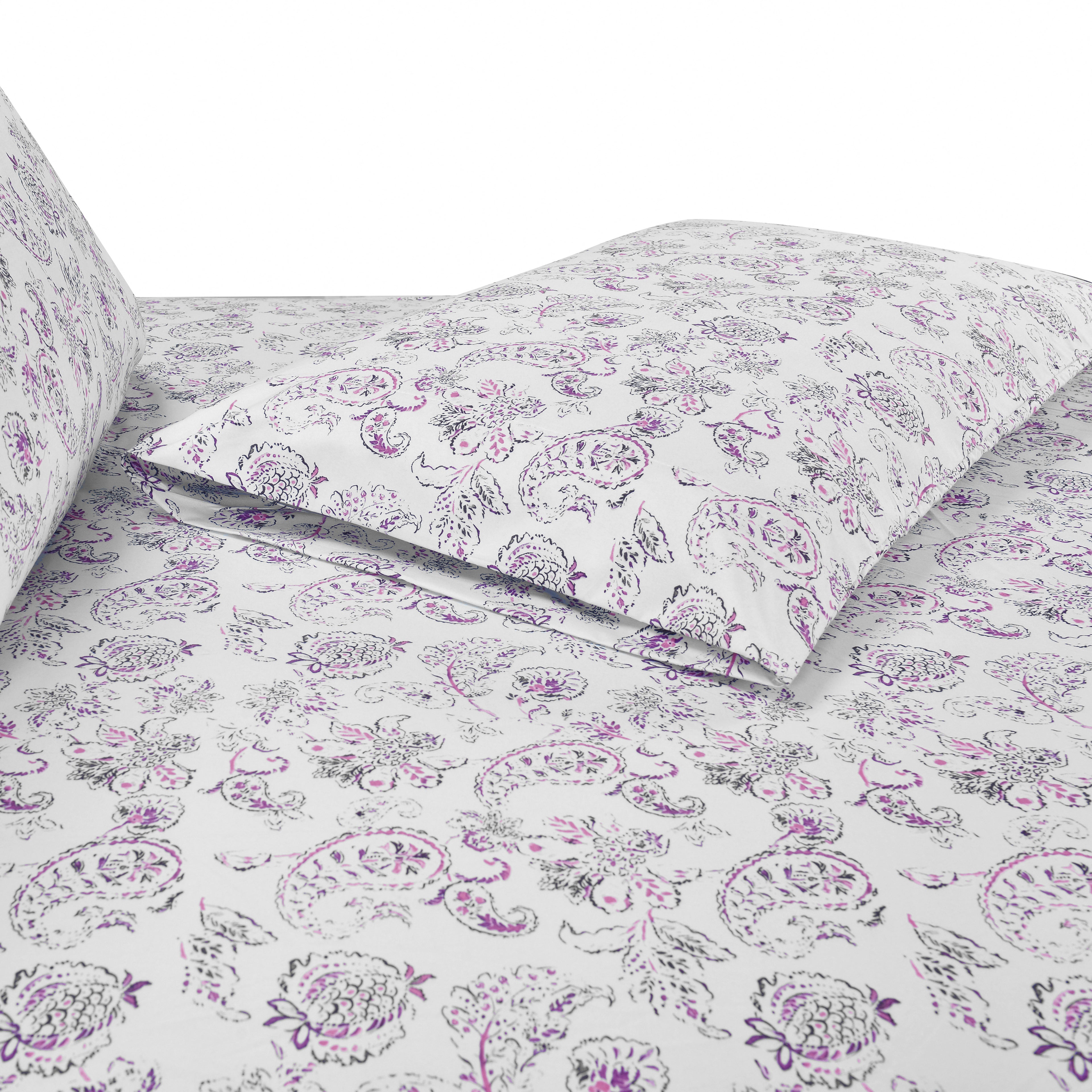 6-Piece Paisley Printed Pattern - Soft as a Hotel Premium Quality Sheet Set
