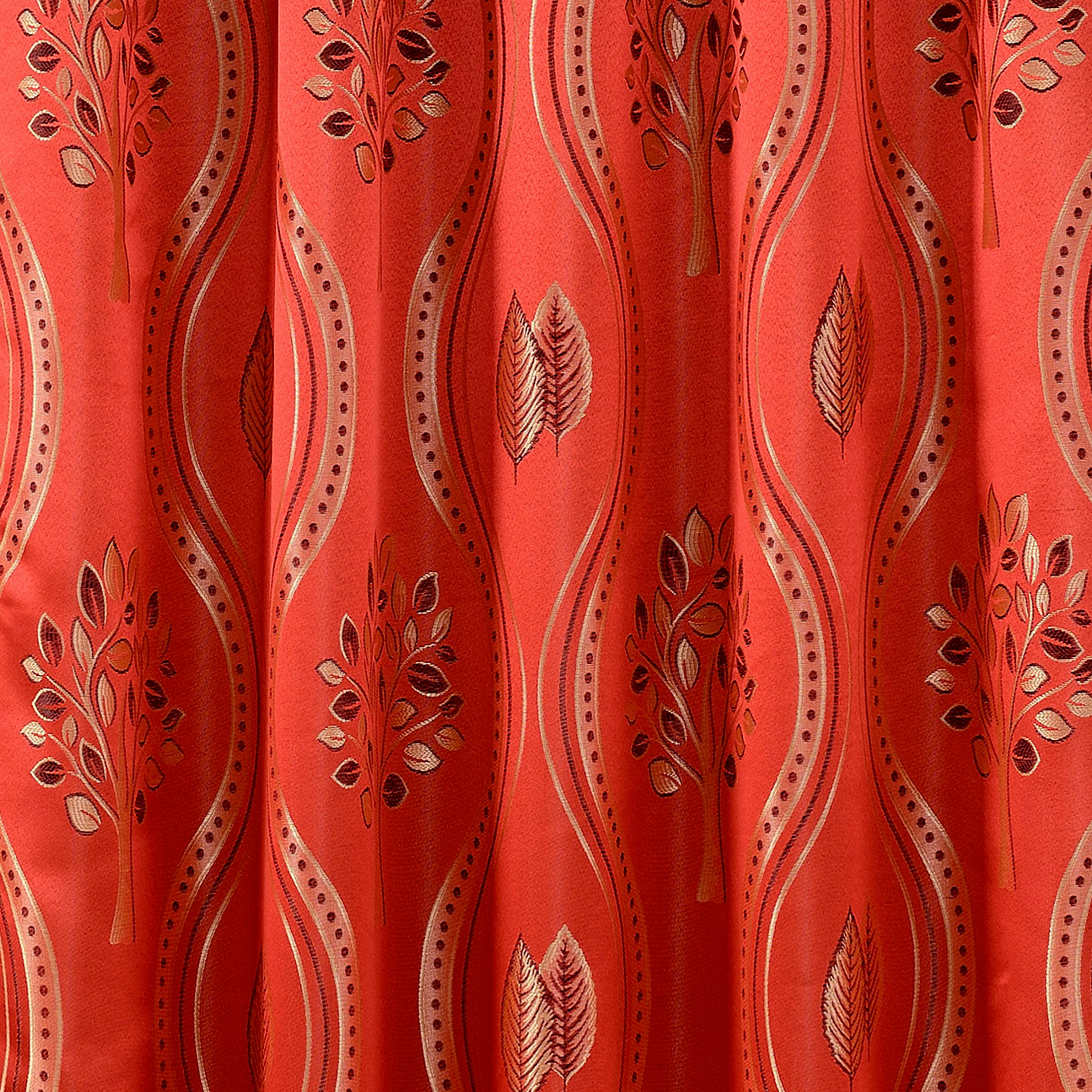 Set of 2 Aurora Curtain Panels- Attached Valance - Rod Pocket- 54" W x 84" L