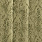 Set of 2 Penelope Jacquard Look Curtain Panels - 54" W x 84" L