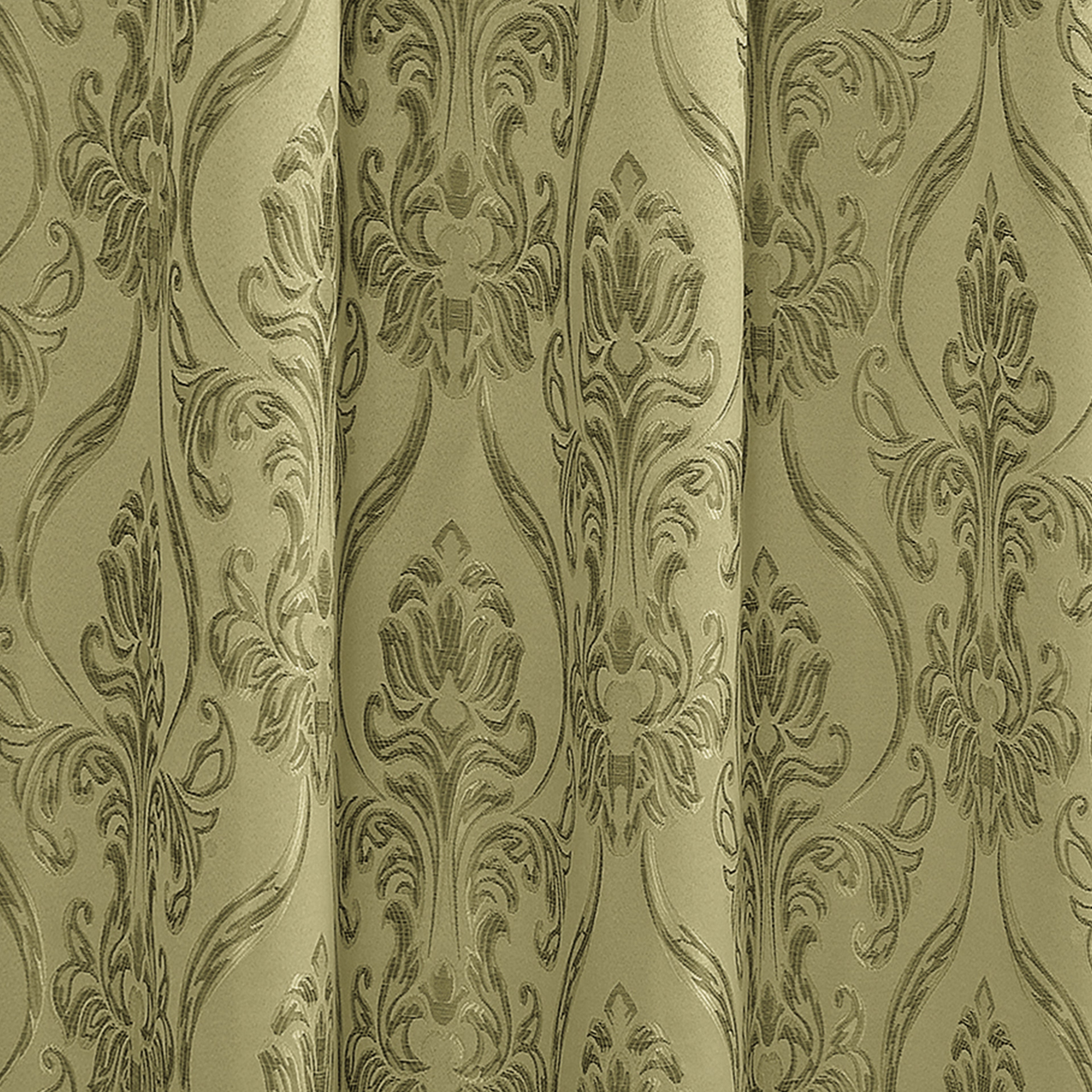 Set of 2 Penelope Jacquard Look Curtain Panels - 54" W x 84" L