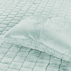 Fluffy 3-Piece Faux Rabbit Fur Comforter Set