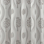 Set of 2 Aurora Curtain Panels- Attached Valance - Rod Pocket- 54" W x 84" L