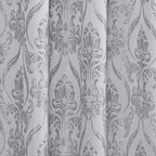 Set of 2 Penelope Jacquard Look Curtain Panels - 54" W x 84" L