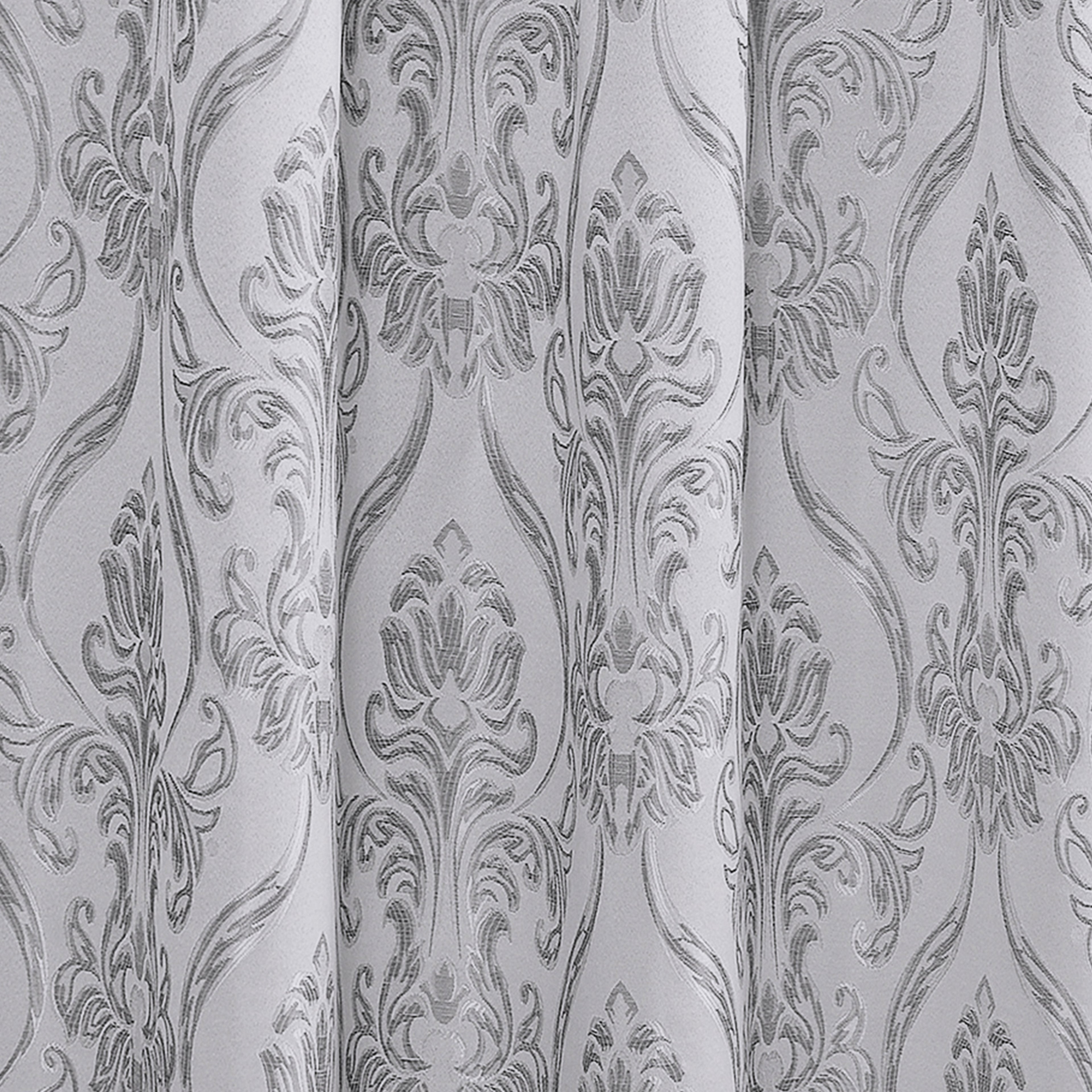 Set of 2 Penelope Jacquard Look Curtain Panels - 54" W x 84" L