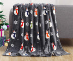 50" x 60" Holiday Velvet Plush Blanket Throw - 50 x 60 inches