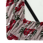 4-Piece Holiday Christmas Velvet Plush Flannel Sheet Set