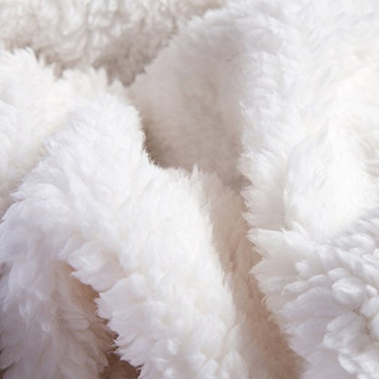 Elegant Comfort 3-Piece Patch Micro-Suede Reversible Sherpa - Comforter Set
