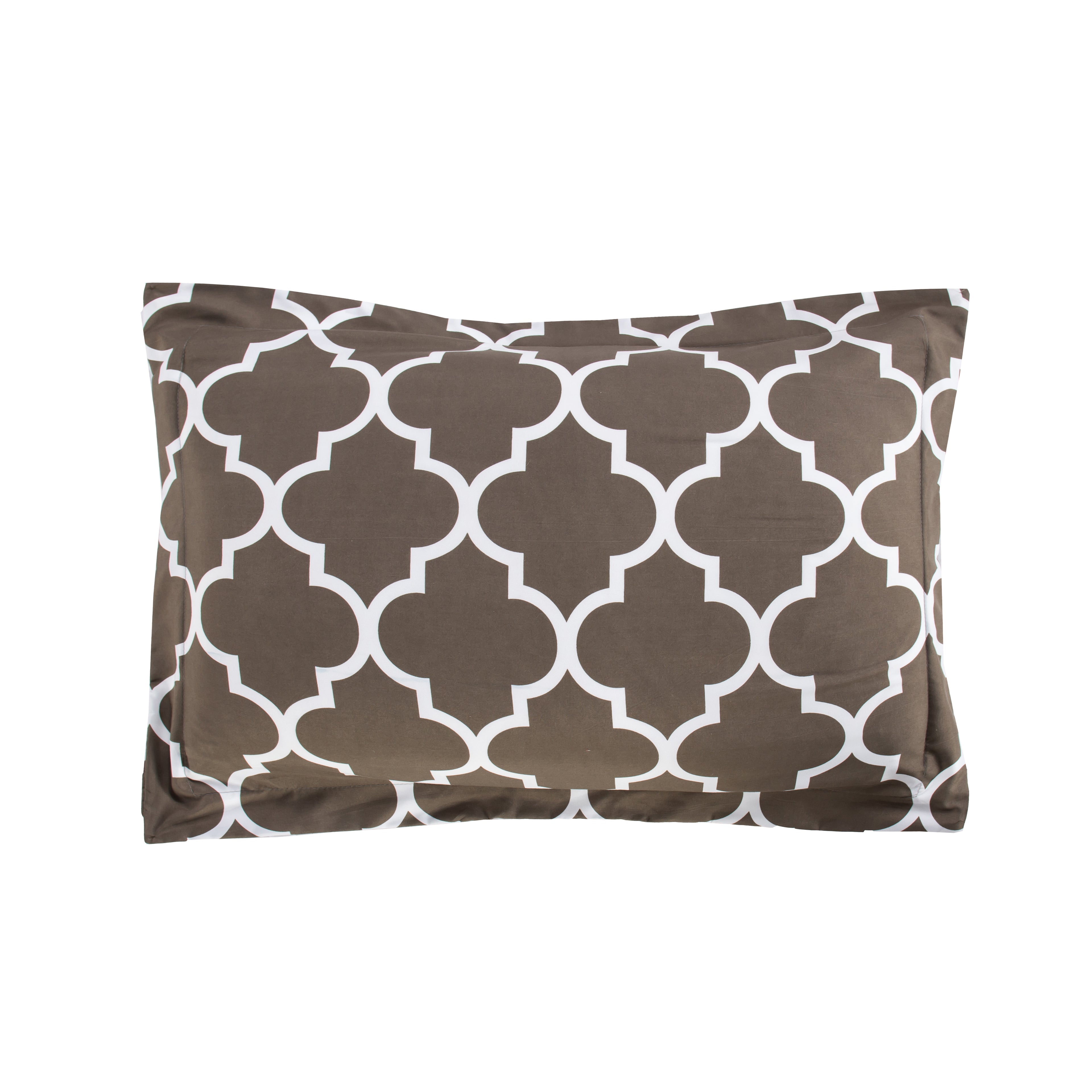 3-Piece Moroccan Trellis Reversible Comforter Set