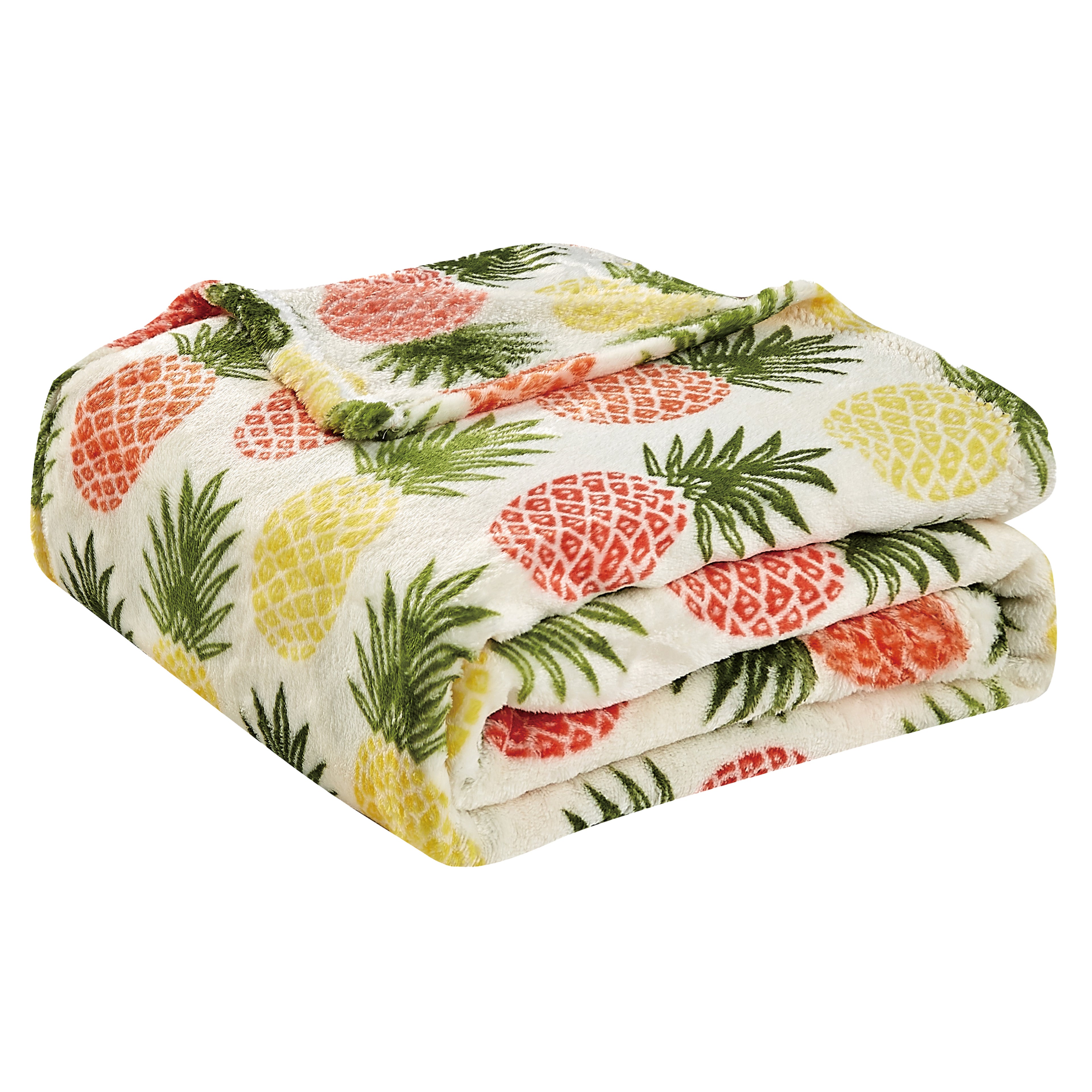 50" x 70" Decorative Flannel Fleece Throw Blanket
