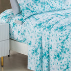 6-Piece Colorful Tie Dye Pattern Sheet Set - Soft as a Hotel Premium Quality Bedding