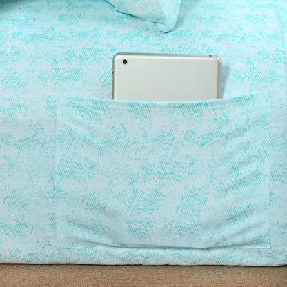 Elegant Comfort 6-Piece Floral and Stripe Pattern Sheet Set - Soft as a Hotel Premium Quality Bedding