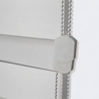 Corded Zebra Blinds, Dual Layer Window Treatments Sheer Light Control