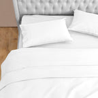 4-Piece Cotton Flannel Sheet Set - 100% Turkish Cotton