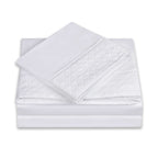 Quilted 4-Piece Sheet Set, Premium Hotel Quality