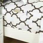 6-Piece Moroccan Trellis Printed Pattern - Soft as a Hotel Premium Quality