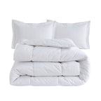 3 Piece Cotton Comforter - Down Alternative Hotel Premium Quality