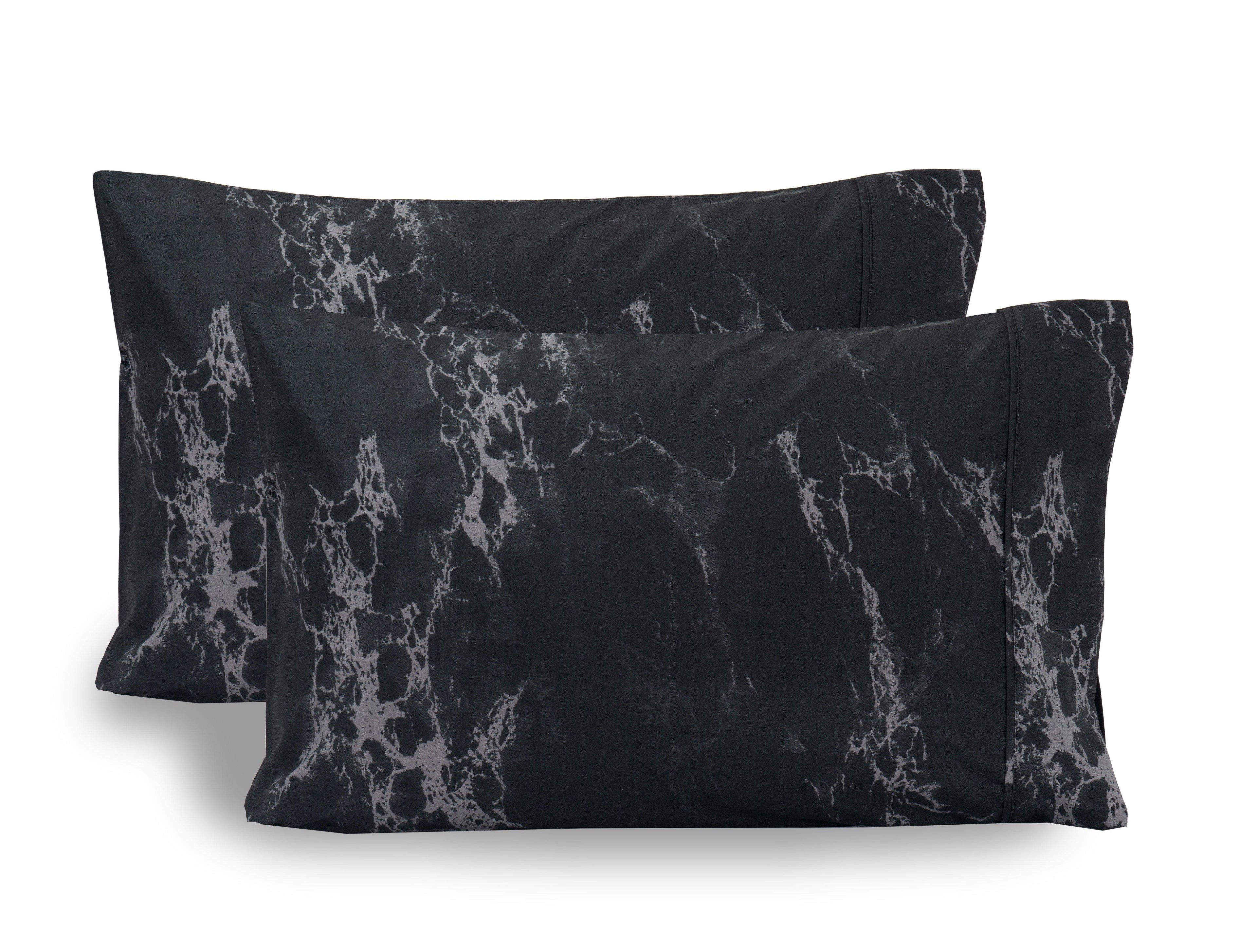 Marble Printed Pattern - Set of 2 Pillowcases