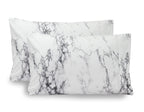 Marble Printed Pattern - Set of 2 Pillowcases
