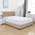 Extra Deep 18"-21" Single Fitted Sheet for High Mattress - All Around Elastic with Straps