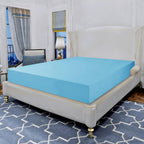 Essential 1 Piece Solid Fitted Sheet - All Around Elastic